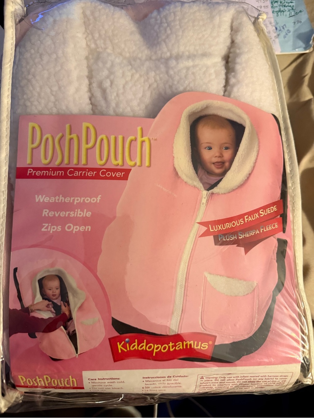 PoshPouch Pink Premium Carrier Cover